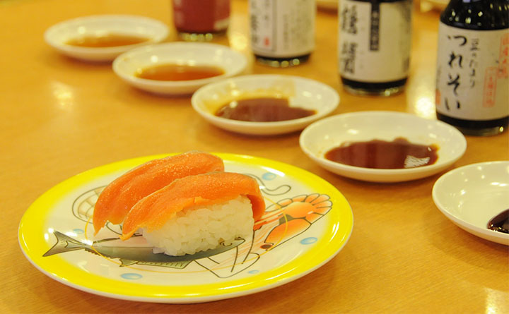 回転すしの醤油