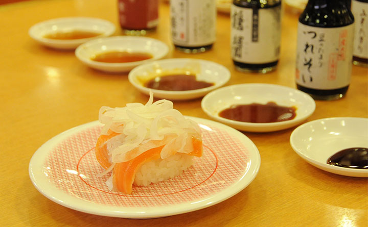 回転すしの醤油