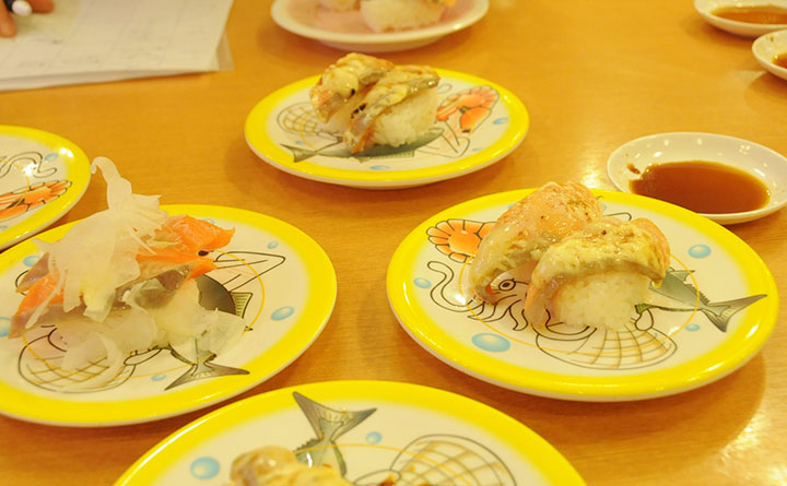 回転すしの醤油